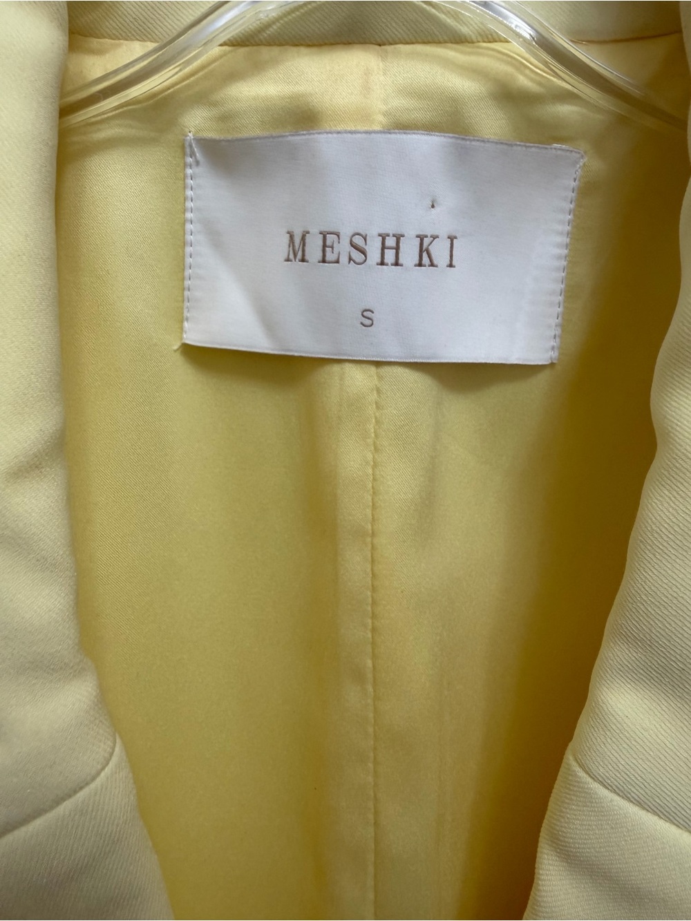 Meshki Mura Set 2 pc Vest and Pleated Skirt Yellow Size Small - Picture 6 of 13